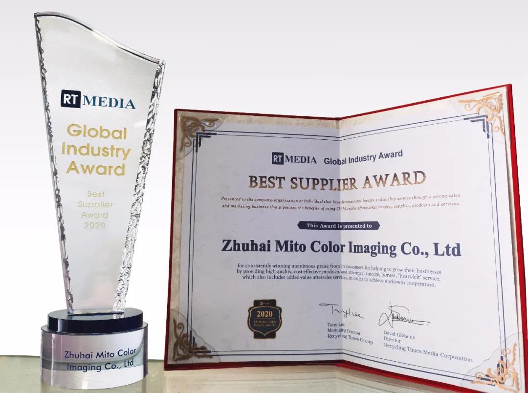 Mito Received the Best Supplier Award